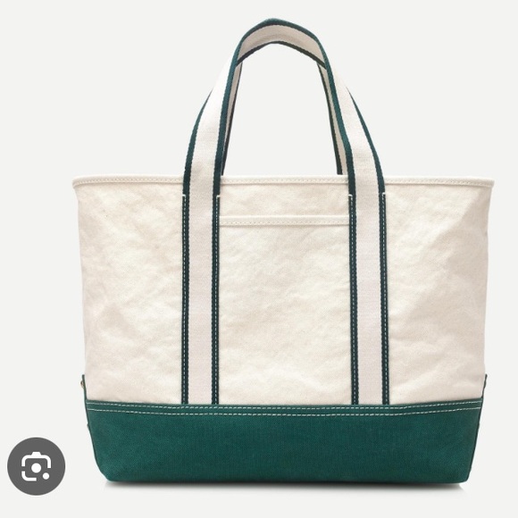 NWT J.Crew Medium Montauk Tote - Picture 2 of 6